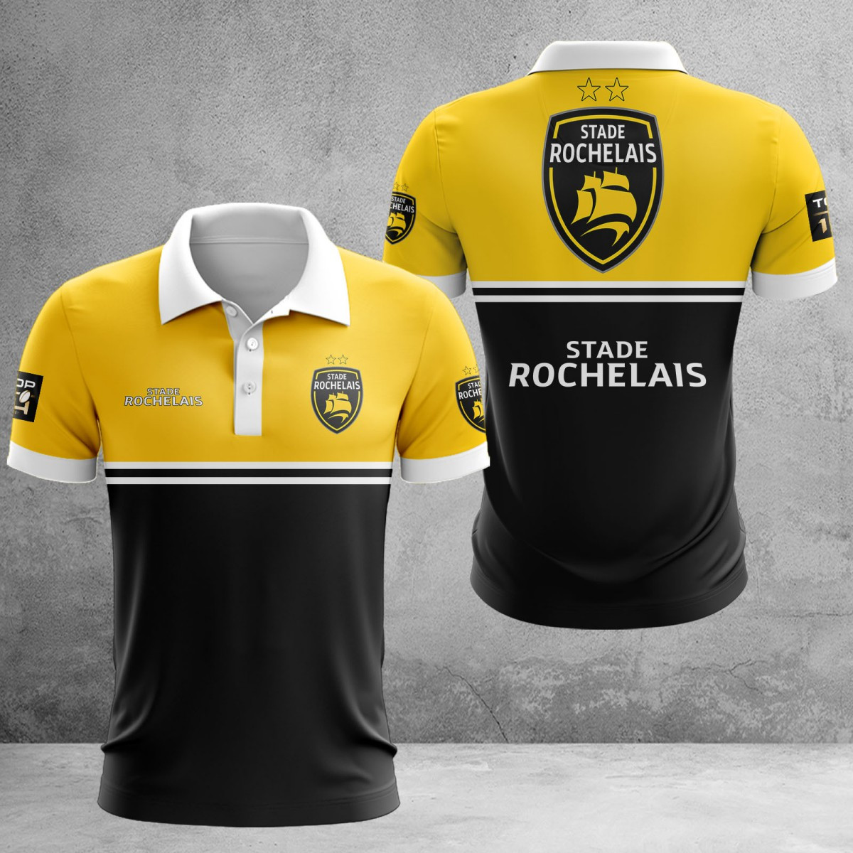 Stade Rochelais-Trikots 11986