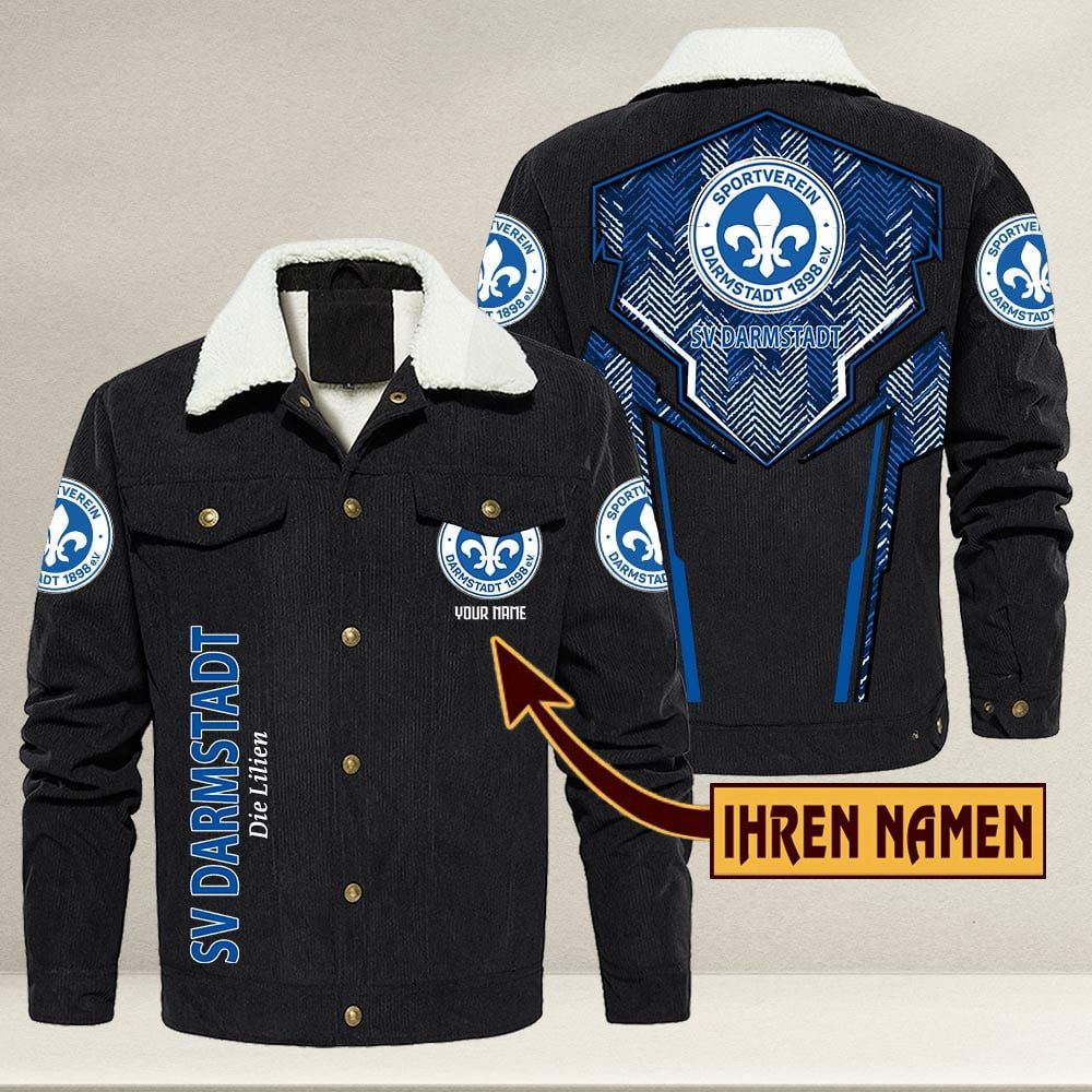 SV Darmstadt 98 Individueller Name Sonderausgabe KnopfWarm Jacke
