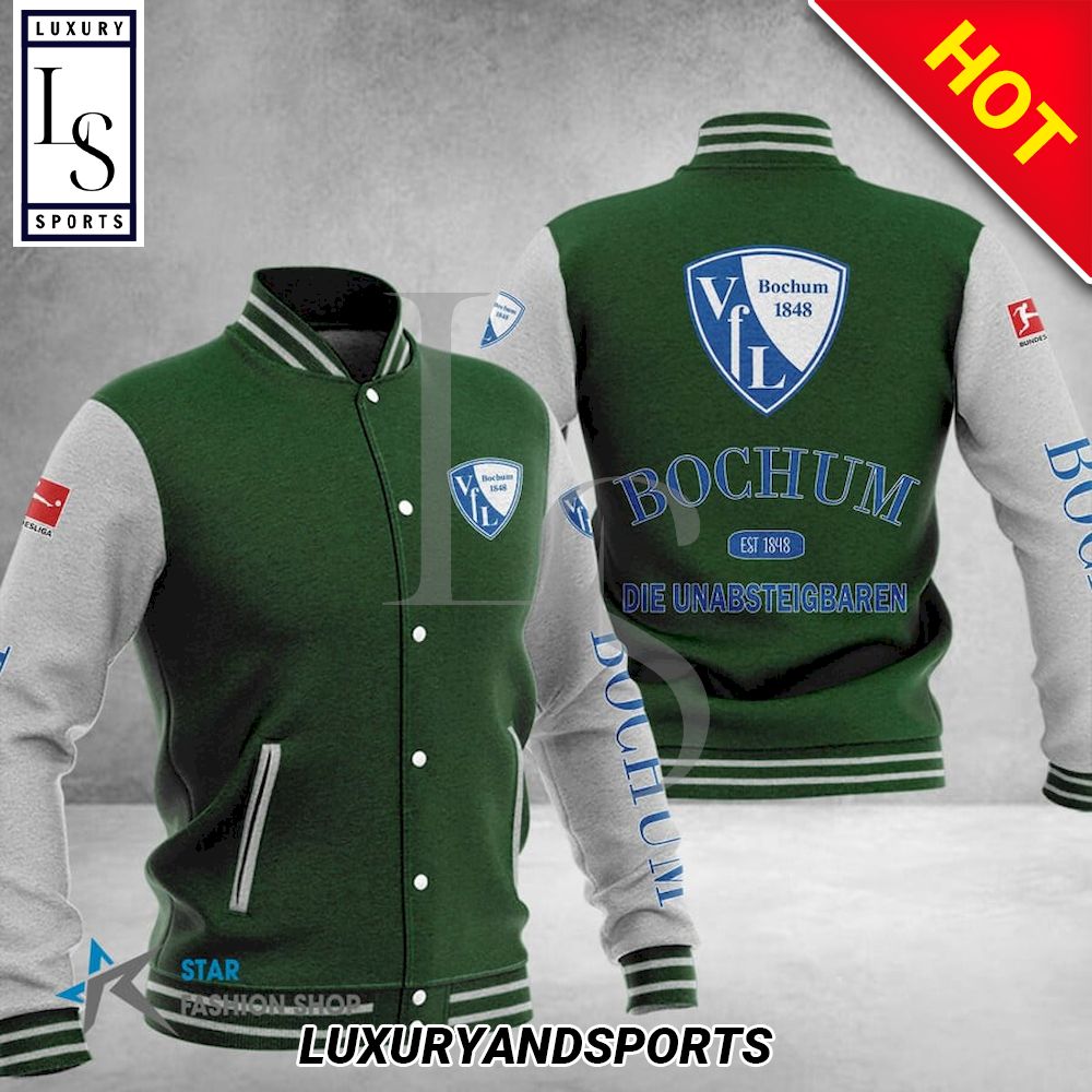 VfL Bochum 1848 Dunkel Grun Weiß Collegejacke